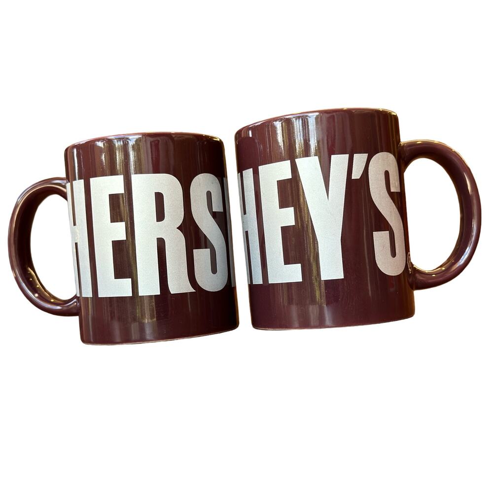 Hersheys Mugs by Gallerie Coffee Tea Cup Set of 2